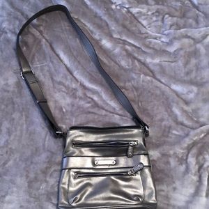 Franco Sarto Grey Crossbody Bag